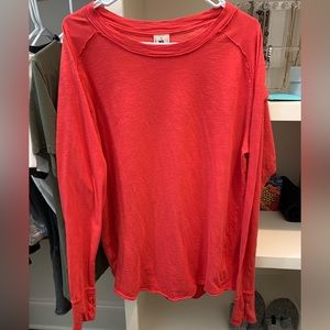 We The Free Oversized Long Sleeve Shirt